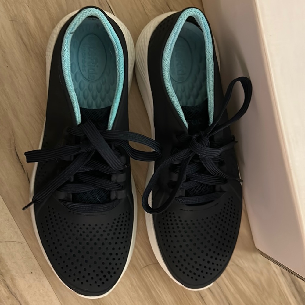 Women’s Crocs LiteRide sneakers. Size 9. New with tags. Hardly used at all.